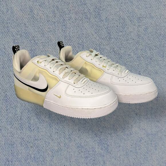 Nike Air Force 1 React “White/Off White” Men’s Sneakers – Size: 9.5 - Picture 1 of 7